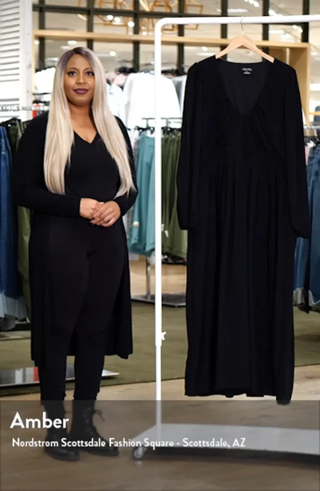 City Chic Keyla Long Sleeve Maxi Dress Nordstrom