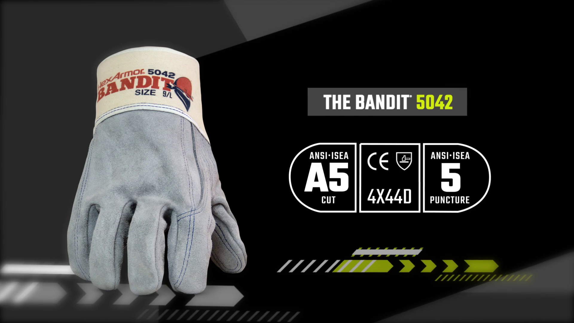Bandit 5042 - Heavy duty work glove - HexArmor