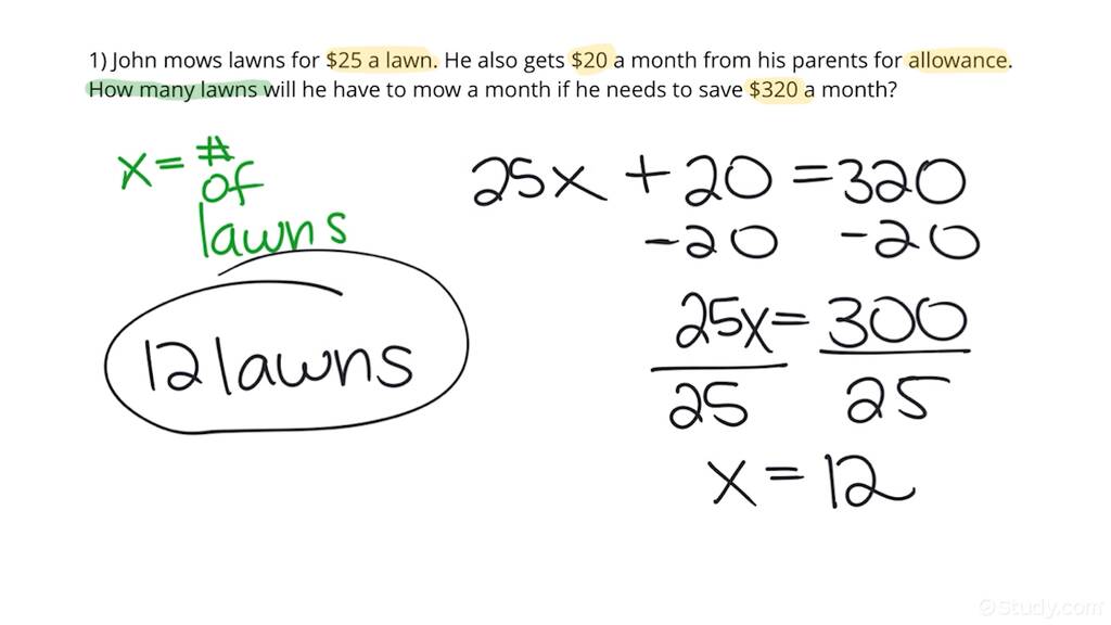 How to Solve Word Problems Using Multiplication with Addition or ...