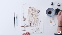 Felix Scheinberger Dare to Sketch and Urban Watercolor Sketching Book  Reviews - Kick in the Creatives