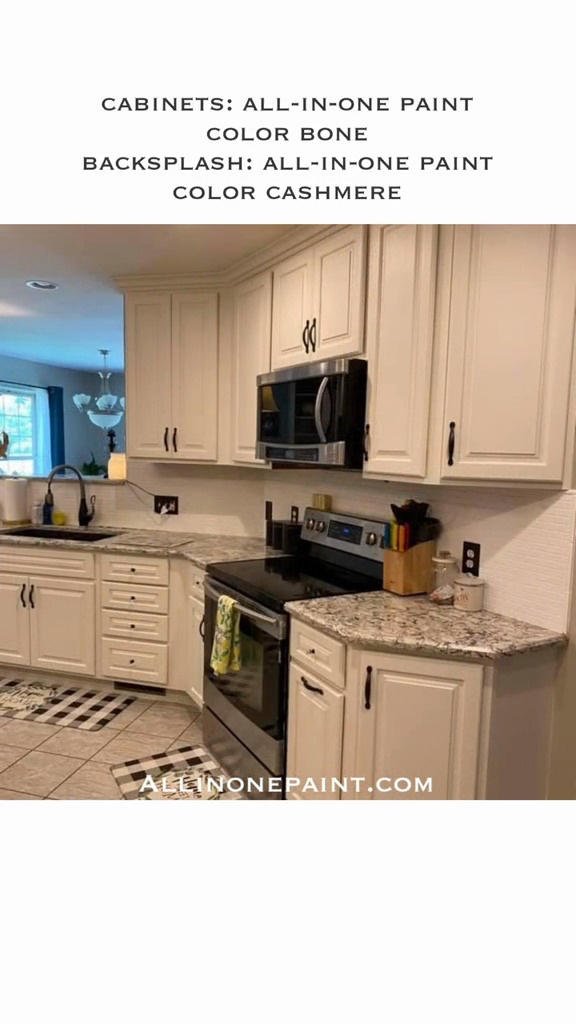 Can Quarts of paint really change the whole kitchen?