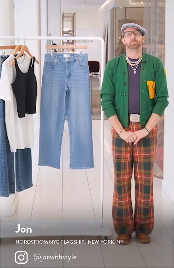 FRAME The Mellow Ankle Straight Leg Jeans | Nordstrom