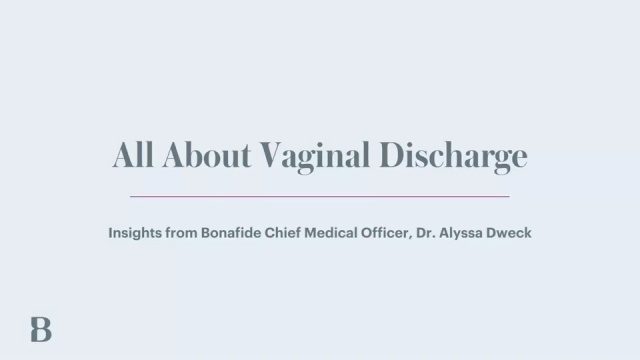 Vaginal Discharge Menopause