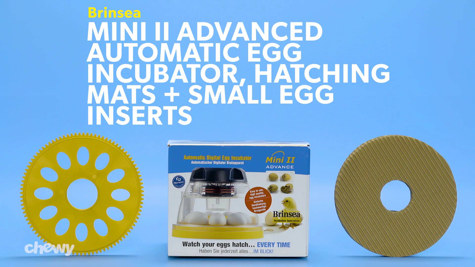 BRINSEA Mini II Advance Automatic Egg Incubator - Chewy.com