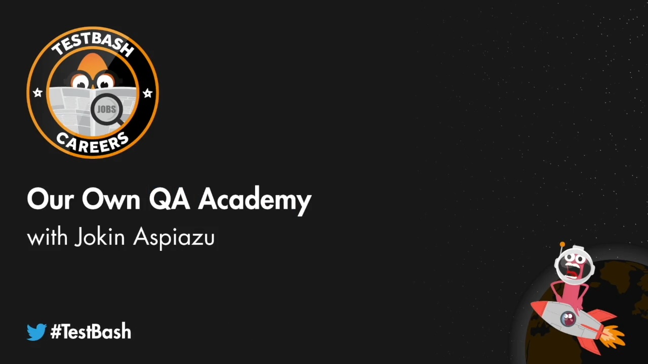 Our Own QA Academy - Jokin Aspiazu image