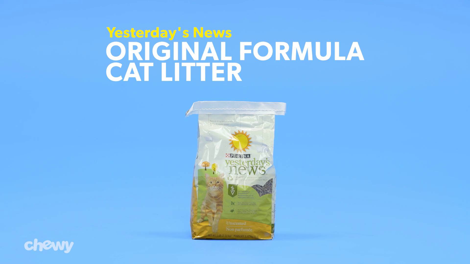 yesterday's news kitty litter