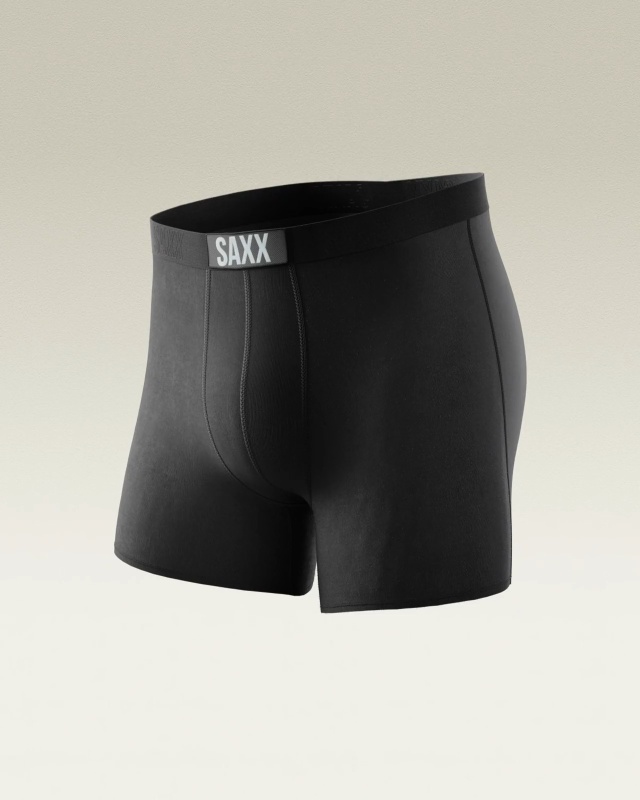 Saxx Men's Underwear - HOT Shot Men's Boxer Briefs with Built-in Ballpark  Pouch Support, Black Heather, Small : : Clothing, Shoes &  Accessories