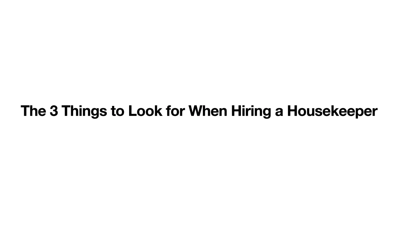 Home Transformational Housekeeping Experiences On Demand | Conscious ...