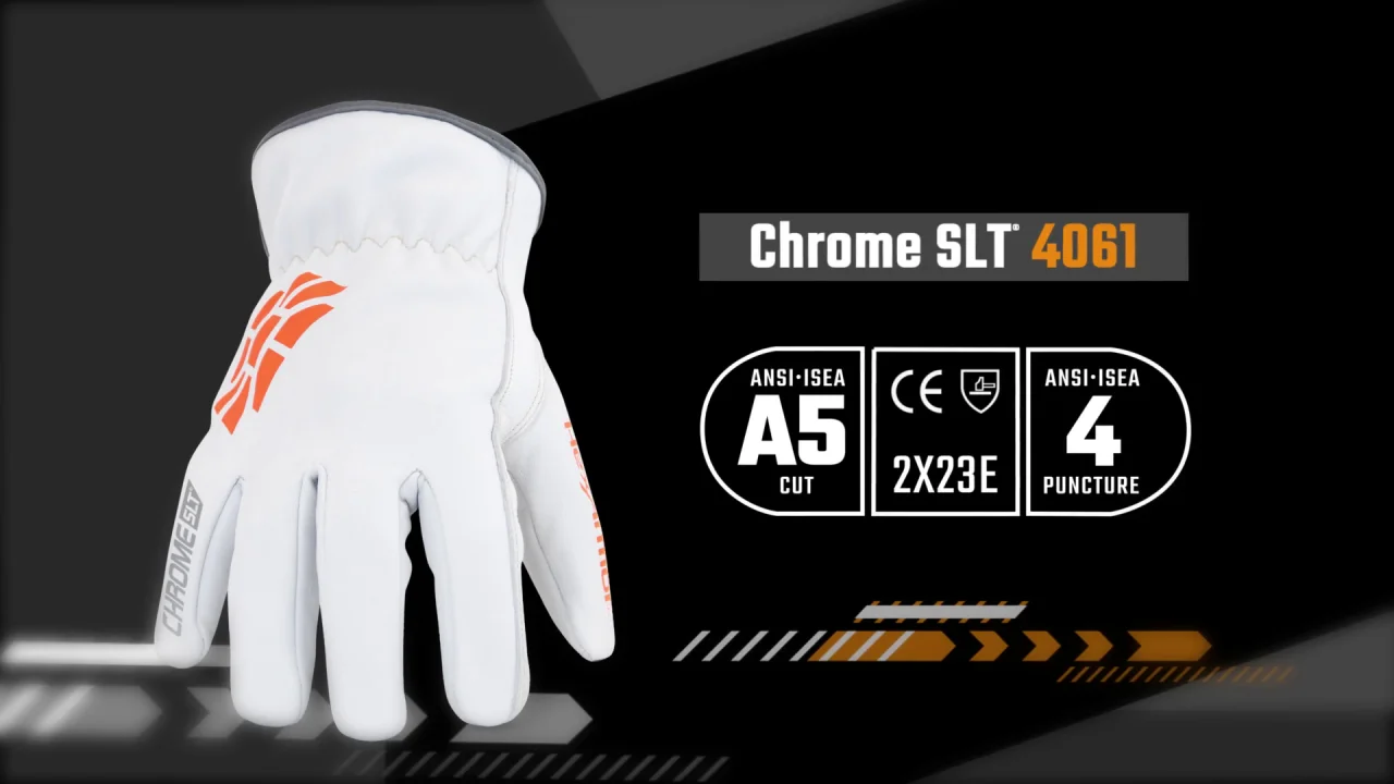 人気メーカー・ブランド flash Arc - 4061 SLT Chrome leather HexArmor - glove work 小物