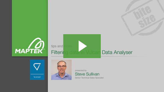 Tips and Tricks: Filtering data in Vulcan Data Analyser