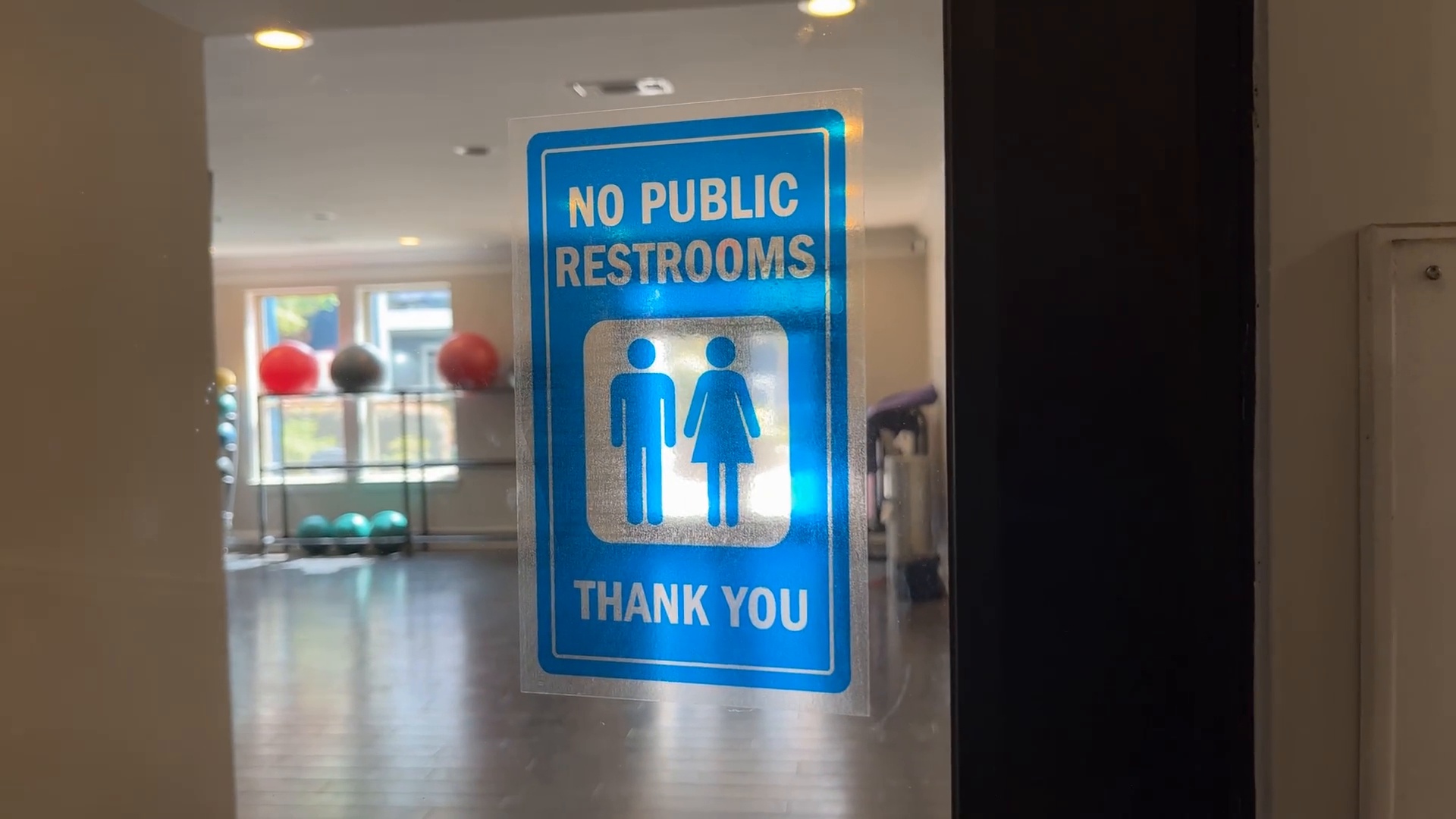 GlassPal Clear Door Signs