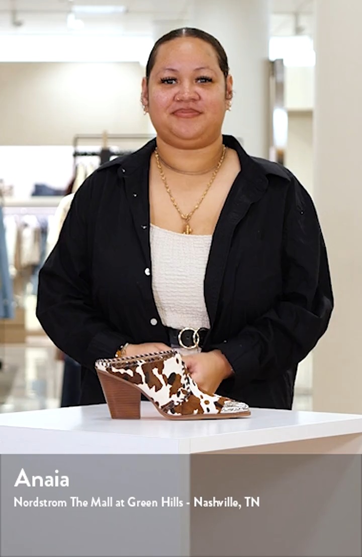 Dolce Vita Jolyn Genuine Calf Hair Mule (Women) | Nordstrom