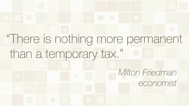 Tax Quote: Milton Freidman