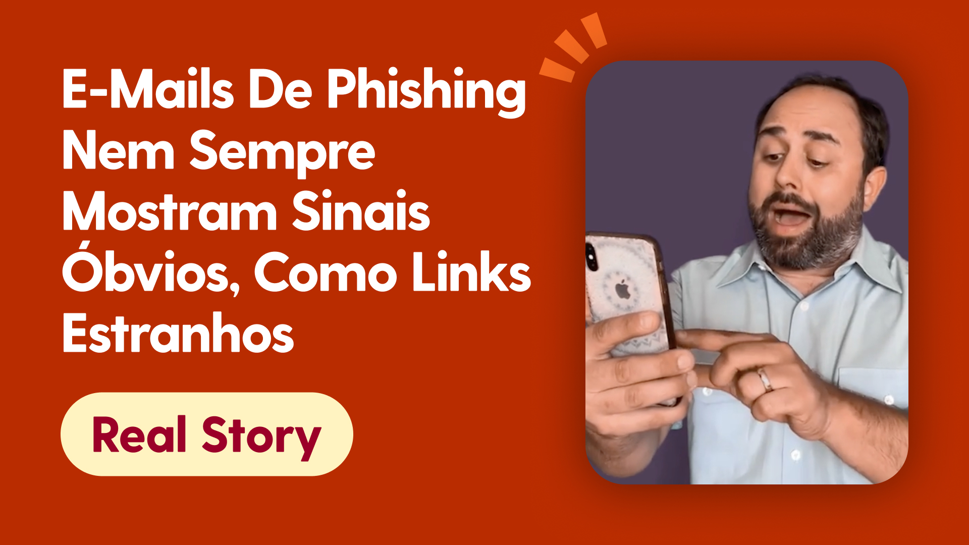 E-mails de phishing nem sempre mostram sinais óbvios, como links estranhos