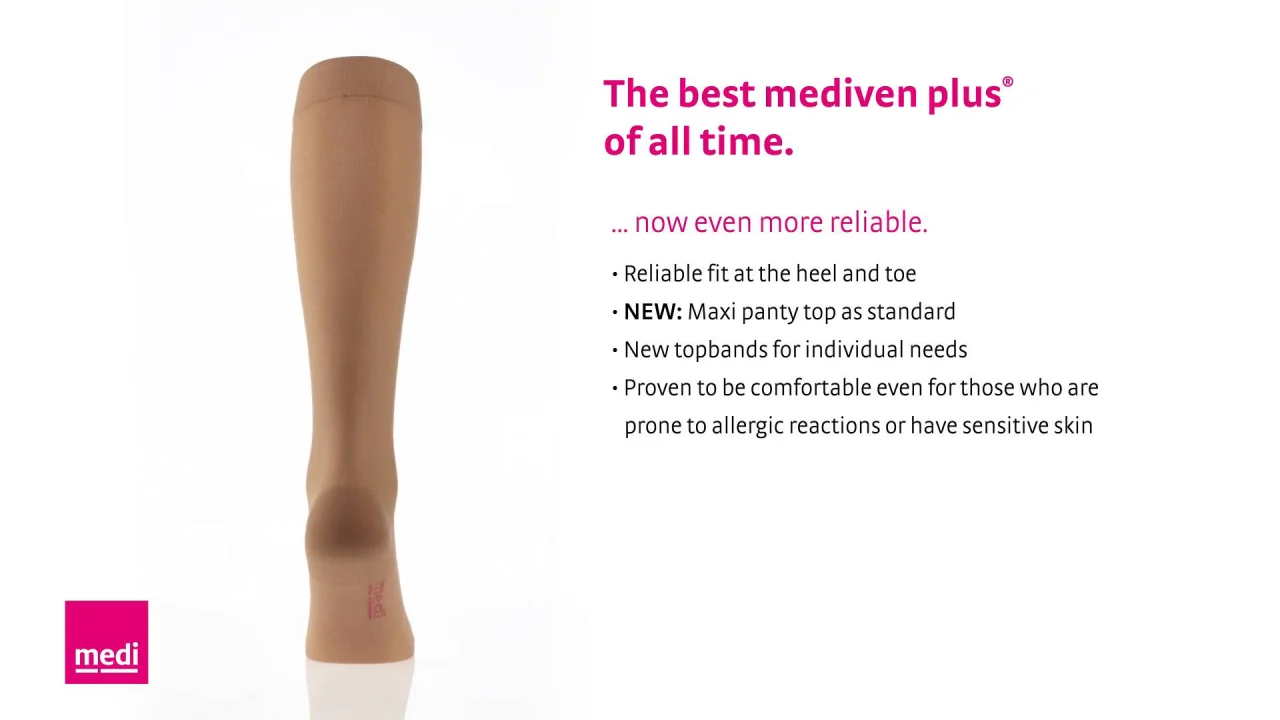 mediven Plus for Men & Women, 30-40 mmHg, Calf High Compression  Stocking