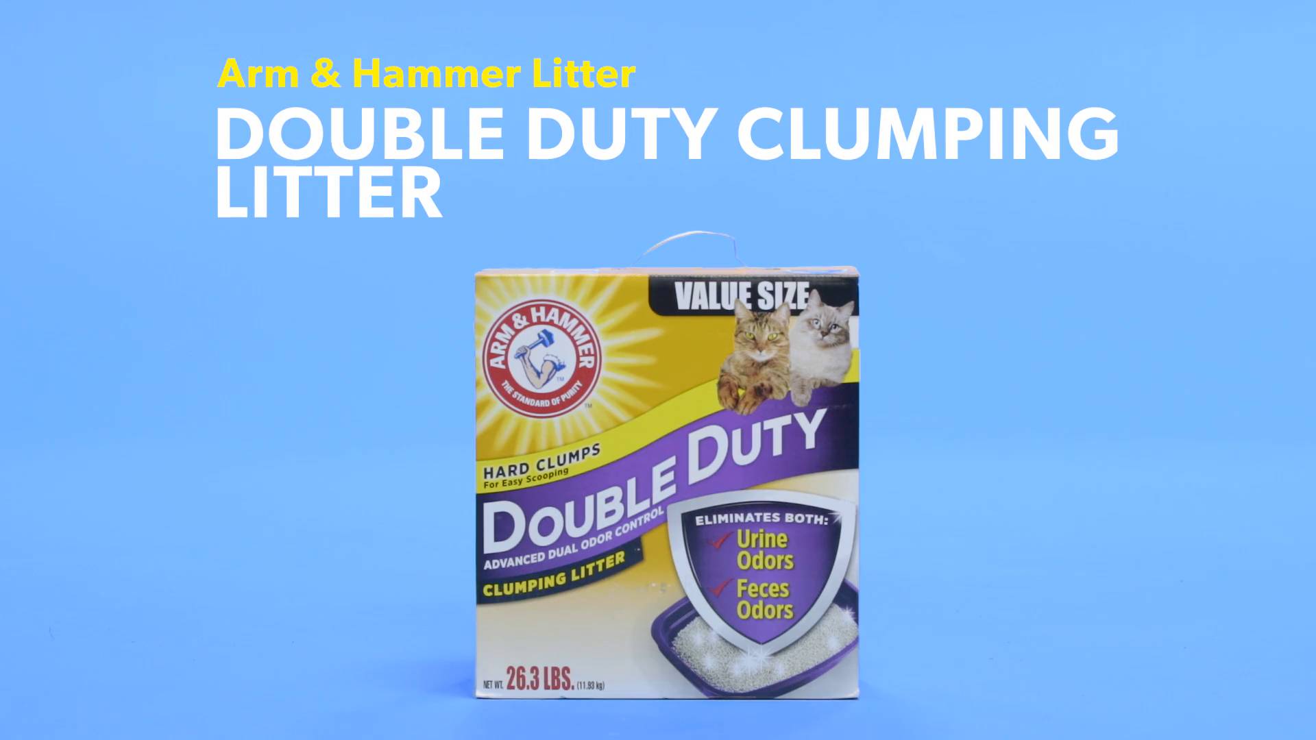 Arm & hammer double duty 40 lbs hotsell