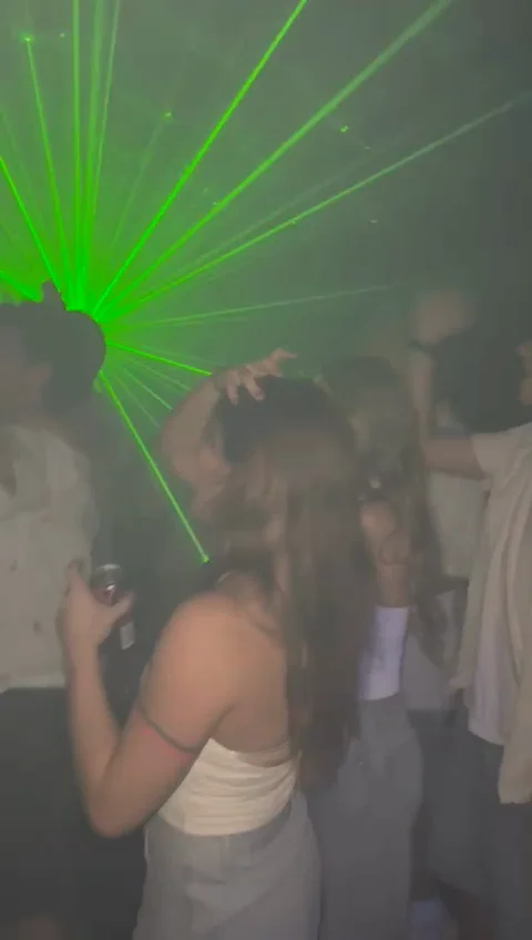 Black room birthday party