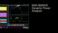 MDA 8000HD Dynamische Leistungsanalyse