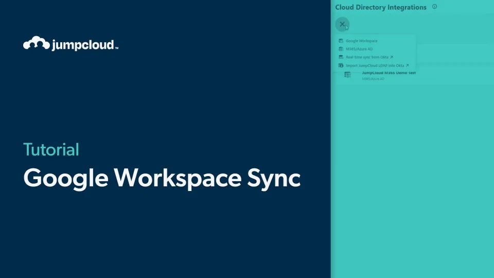 Tutorial Google Workspace Sync