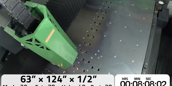 PeddiSwing Speedrun 63" x 124" x 1/2"