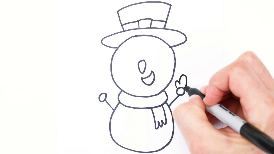 easy pictures to draw for kids for christmas