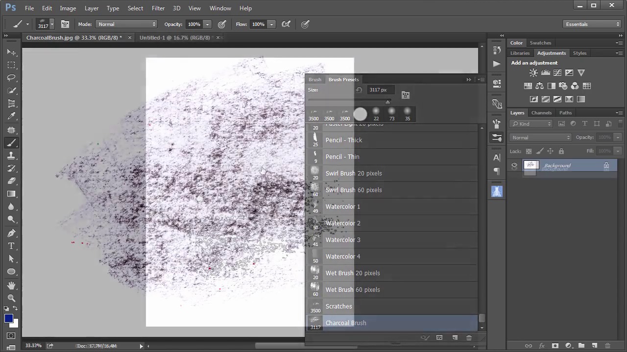 How to Create Custom Photoshop Brushes