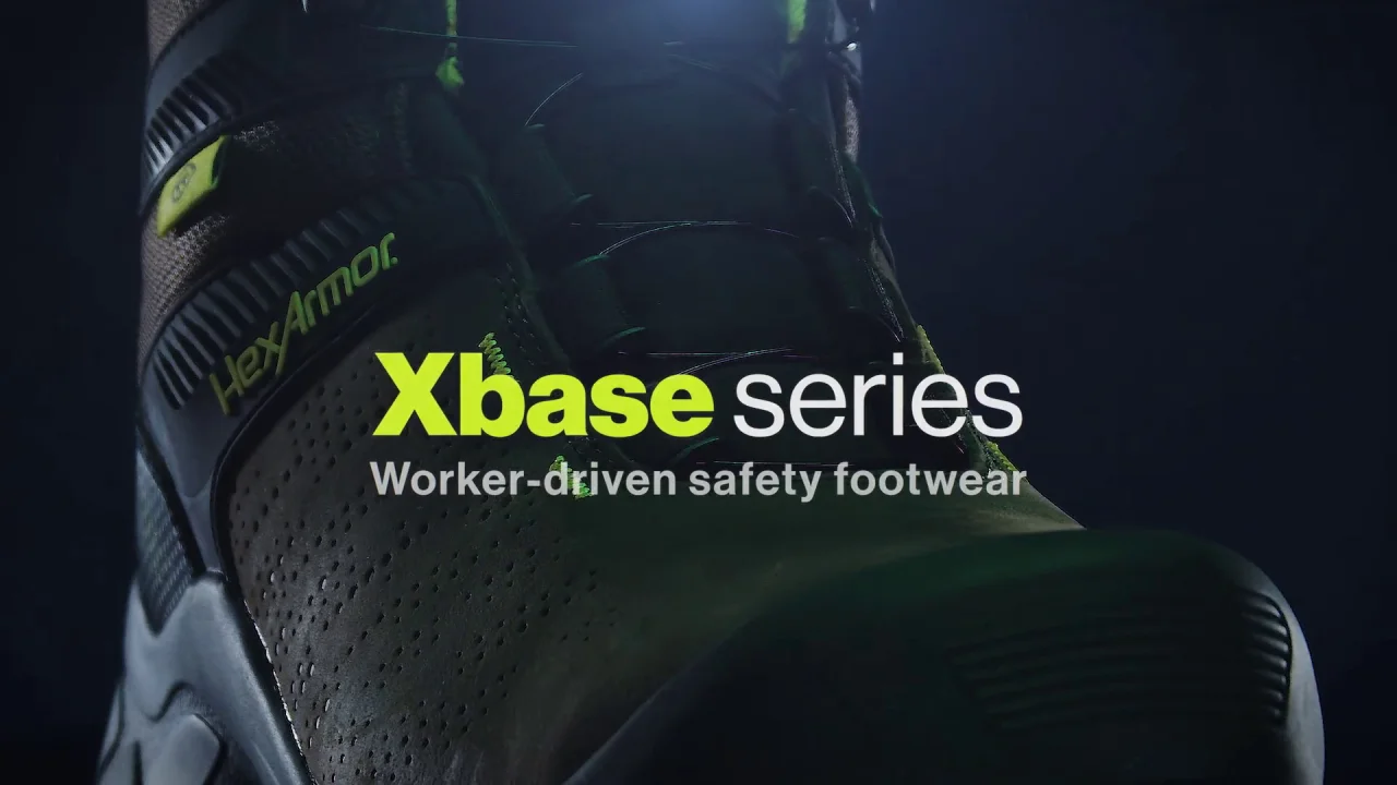 シーボン　AEMD+WSMD Xbase BOA – BOA work boots with non-slip sole – HexArmor