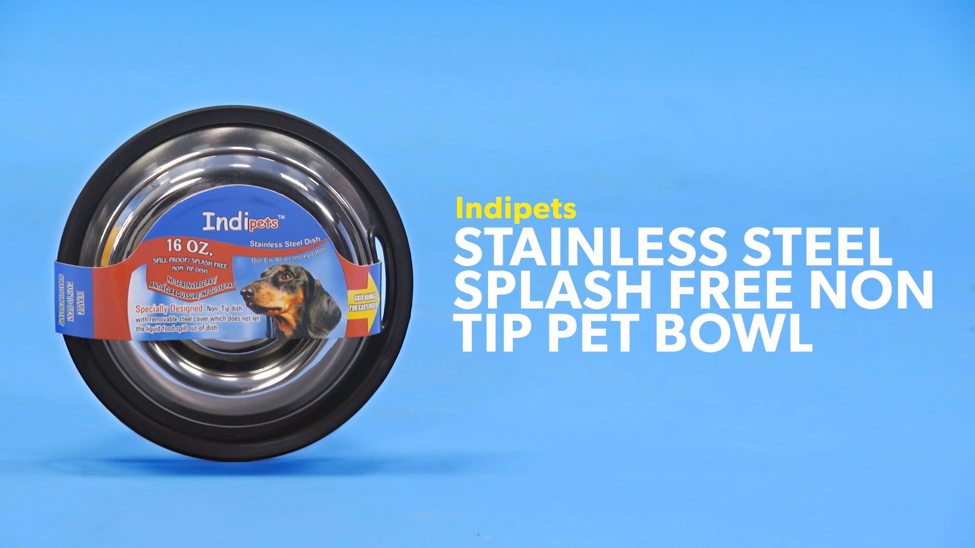 Indipets stainless best sale steel spill proof