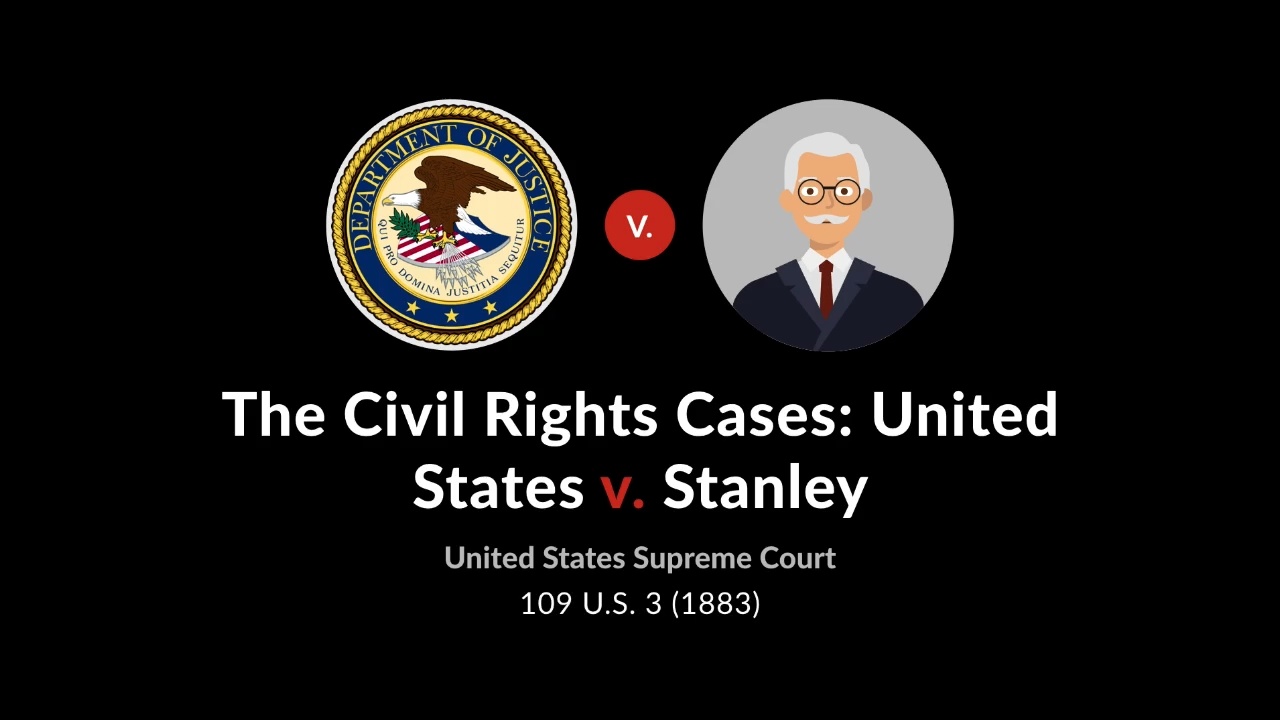 The civil rights outlet cases