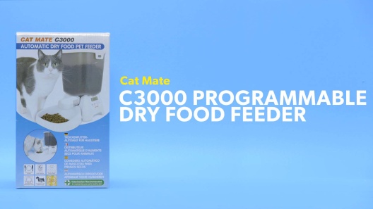 Kinematica Materialisme aangrenzend CAT MATE C3000 Automatic Dog & Cat Feeder, 26-cup - Chewy.com