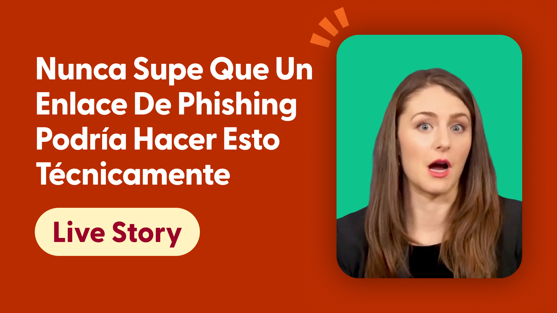 Nunca supe que un enlace de phishing podría hacer esto técnicamente