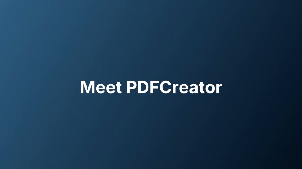 PDFCreator