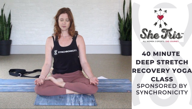 Free Deep Stretch Recovery Yoga Class Synchronicity