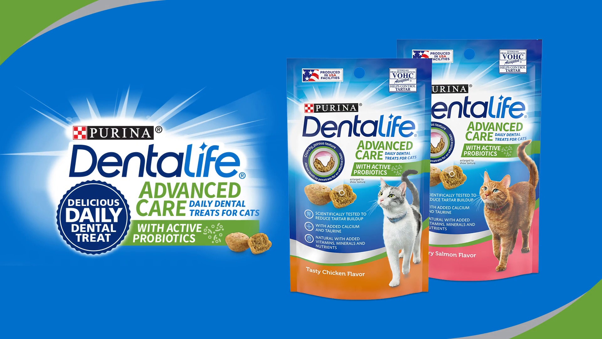 dentalife cat treats canister