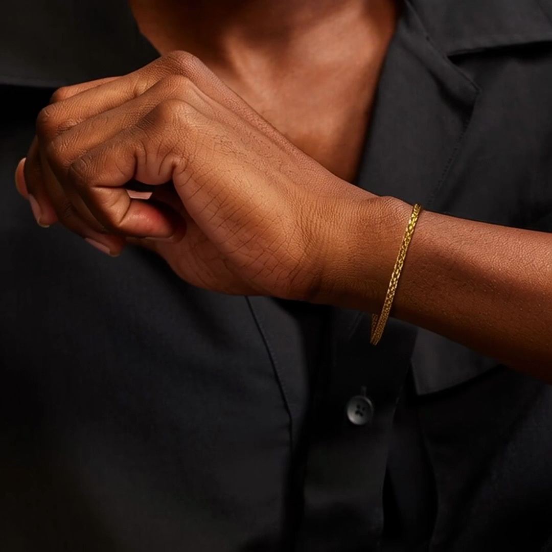 Dakota 7.5 in. Lightweight Wheat Chain Bracelet (3.9mm) in 14K