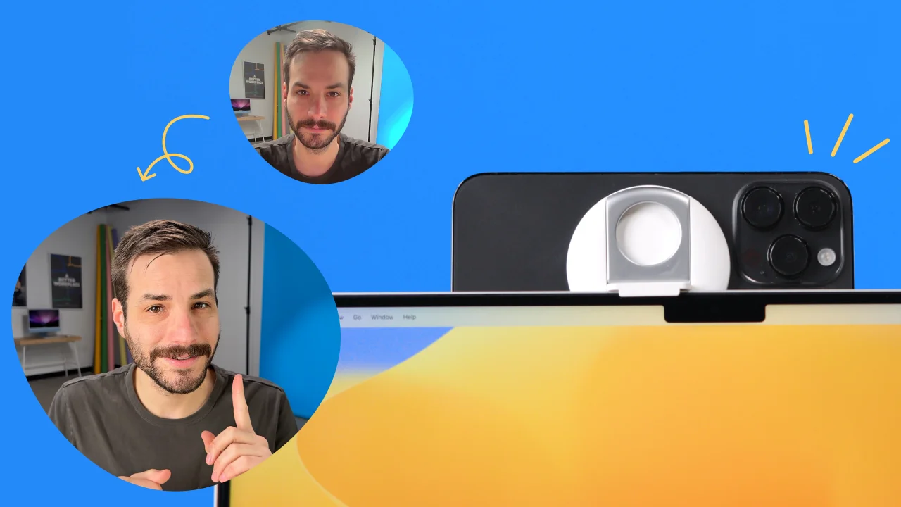How to Use Continuity Camera: Make Your iPhone a Webcam for Your Mac -  Wistia Blog