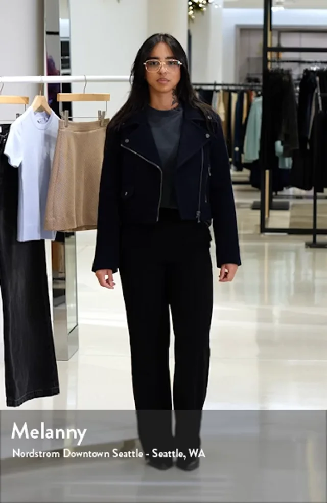 【海外限定】REISSジャケット☆Arlow Cropped Wool-Blend Jacket Reiss Arlow Asymmetric Zip Wool Blend Jacket | Nordstrom