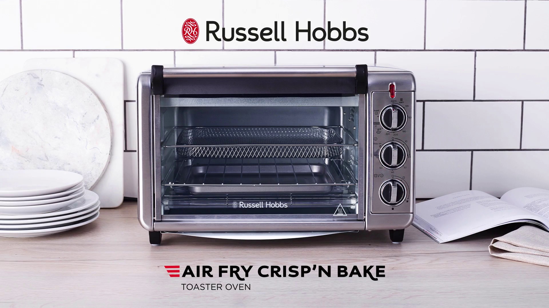 russell hobbs air fry crisp and bake review