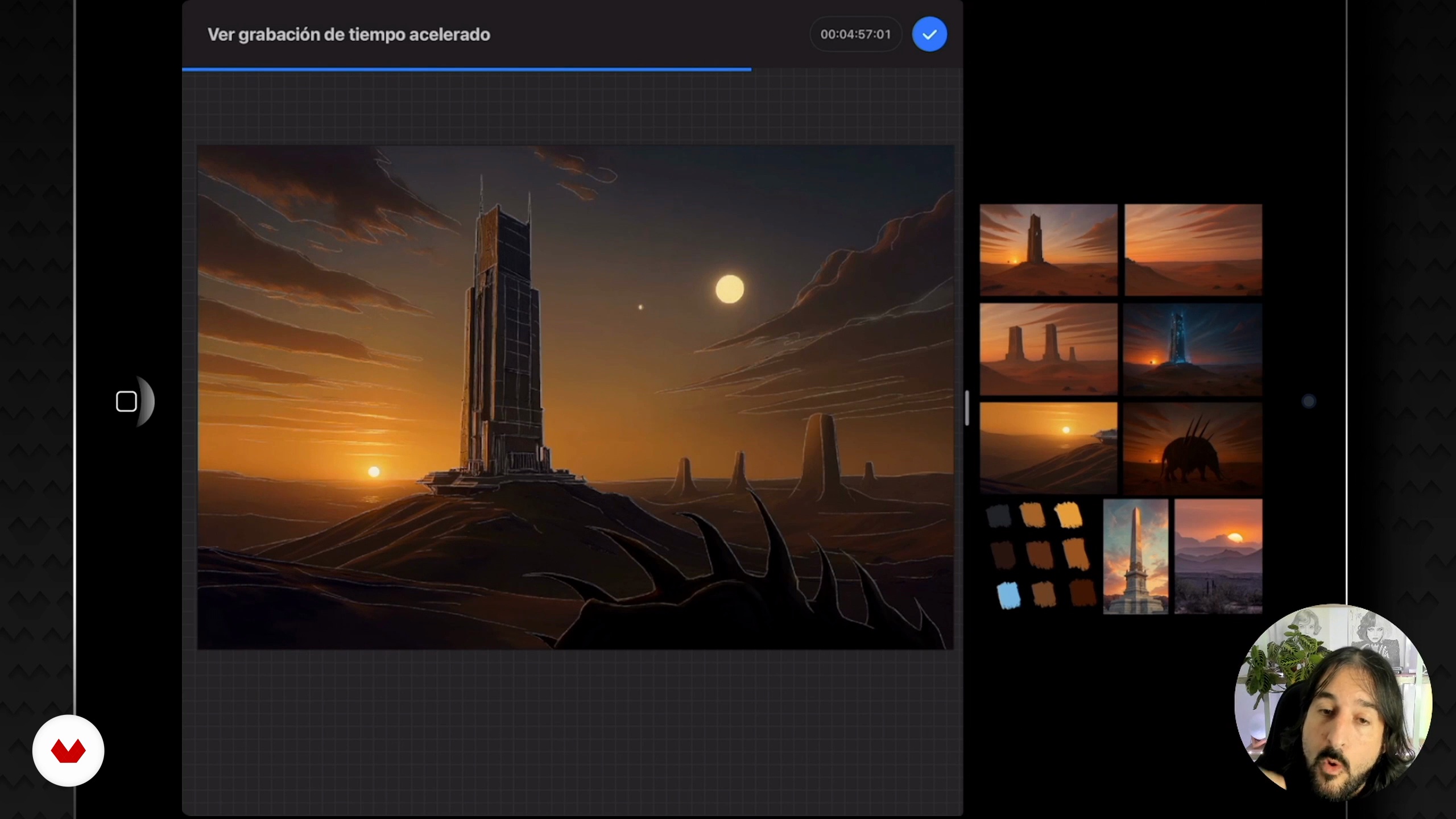 Final speedpaint: complete illustration