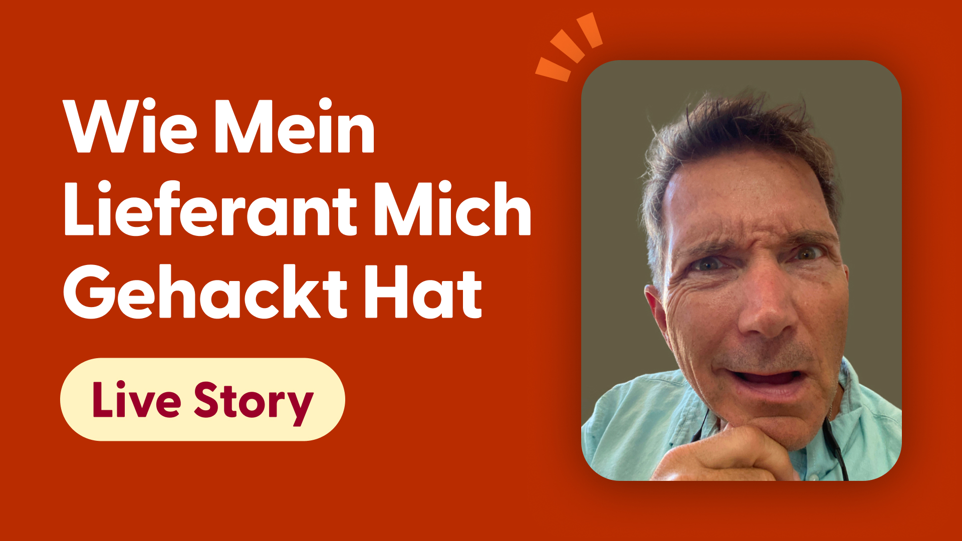 Wie mein Lieferant mich gehackt hat
