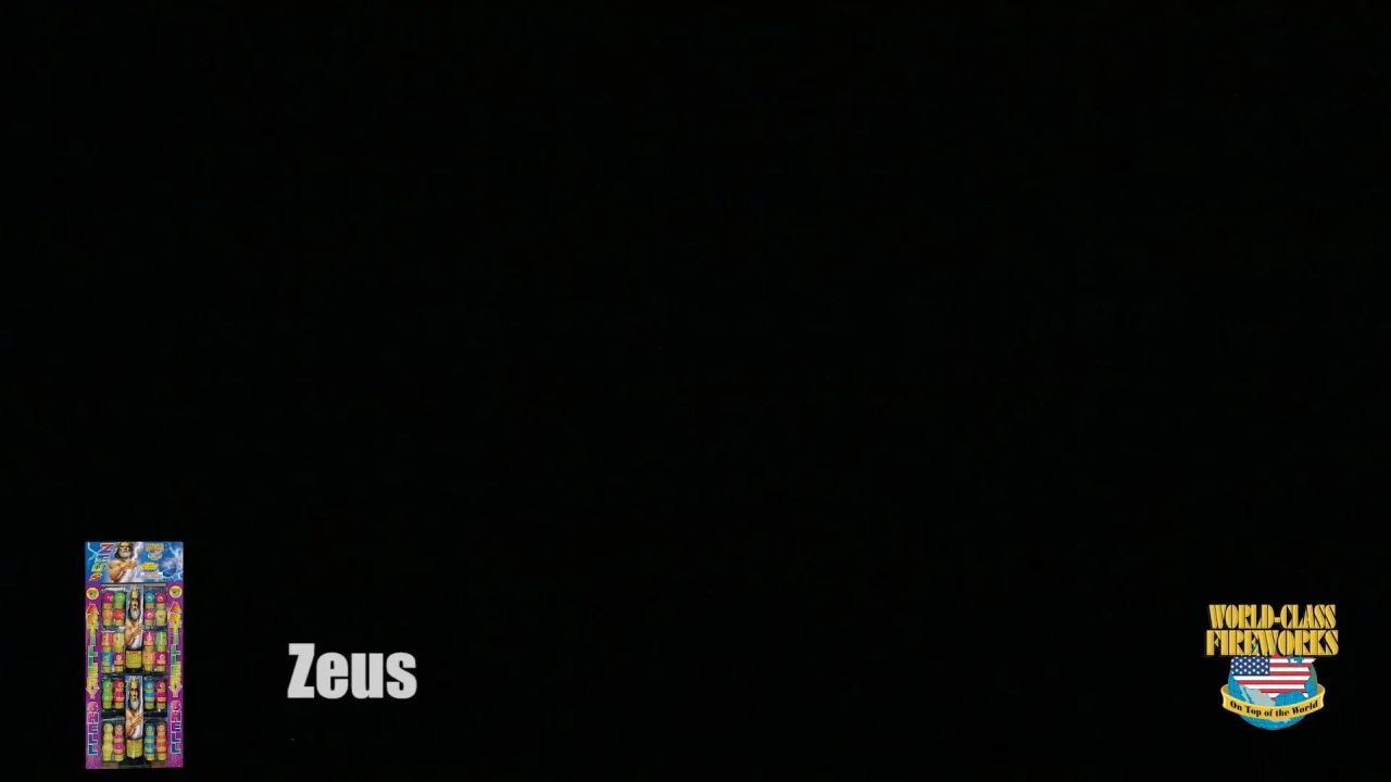 Zeus | 24 Shots | 36 Total Breaks - Artillery Shells - USA Fireworks!