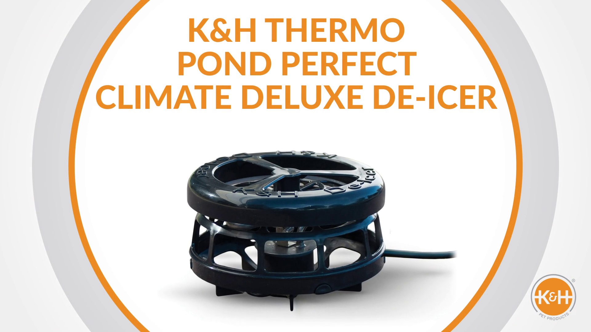 Out of Stock K H PET PRODUCTS Thermo Pond Perfect Climate Deluxe Pond Deicer 250 Watt Chewy