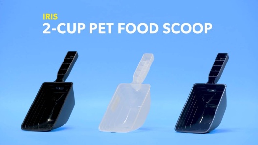 Iris Navy/Blue Pet Food Scoop, 2 Cup, Pack of 12