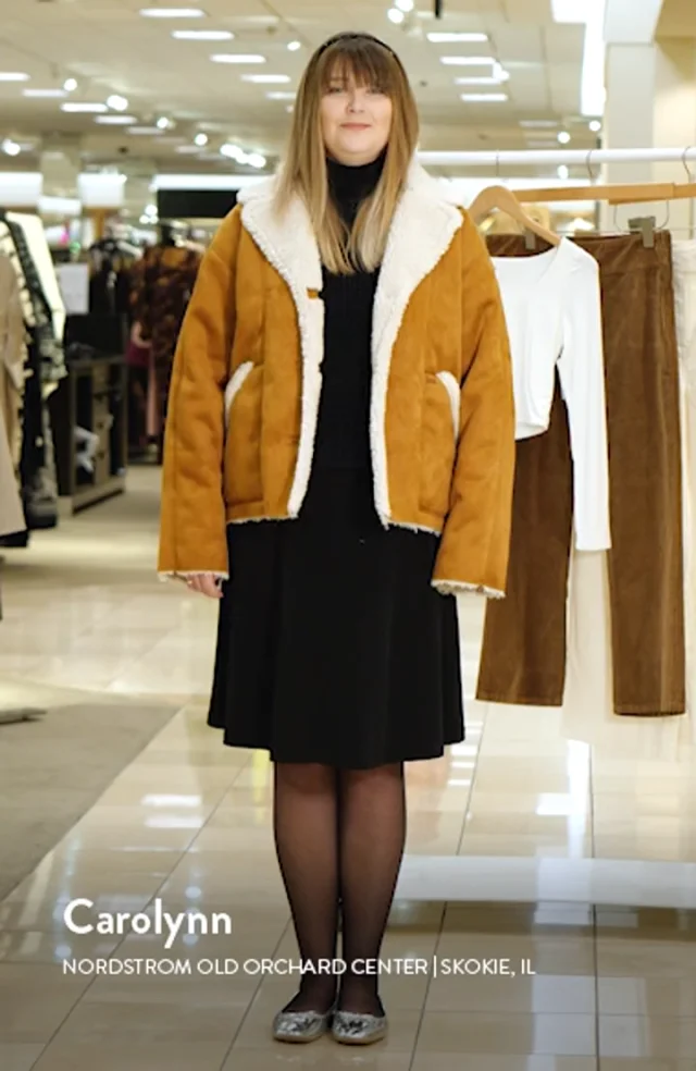 Nordstrom 2025 shearling jacket