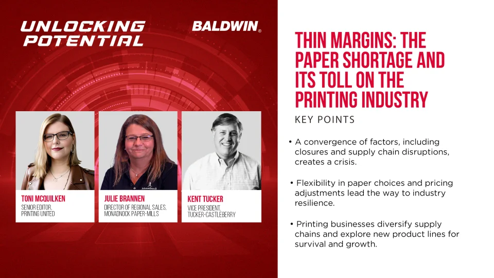 Thin Margins: The Paper Shortage and Its Toll on the Printing