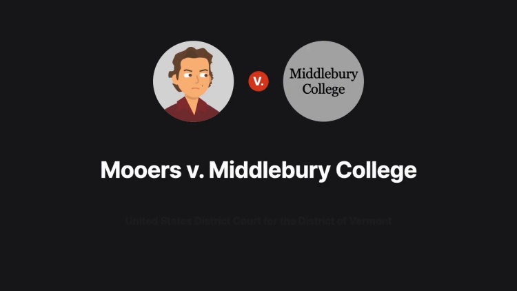 Mooers v. Middlebury College