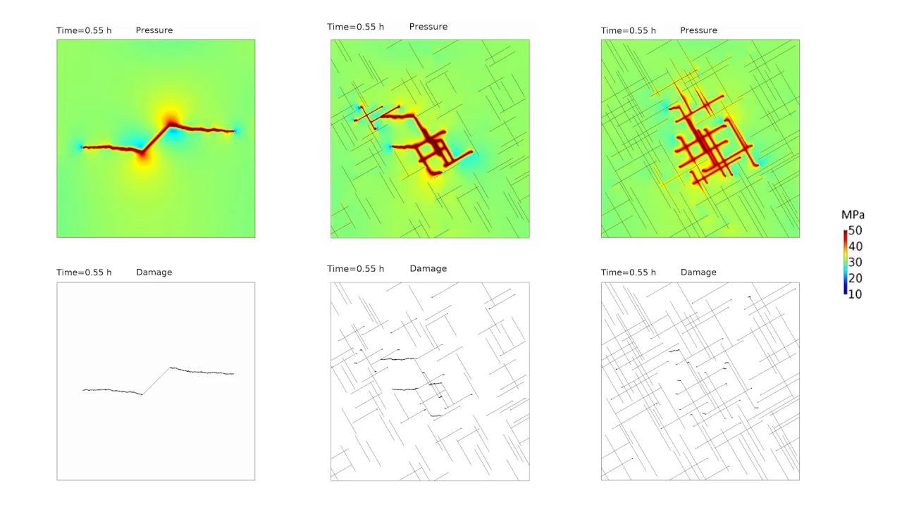 Animation_Fig2_Pressure evolution and damage propagation in fractured rocks