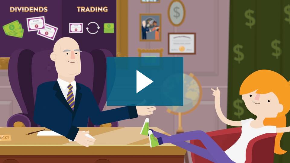 Video thumbnail for Investment Vehicles with a play button over the top.