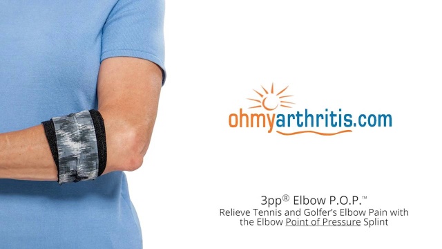 3pp Elbow POP for Tennis or Golfers Elbow or Tendinitis