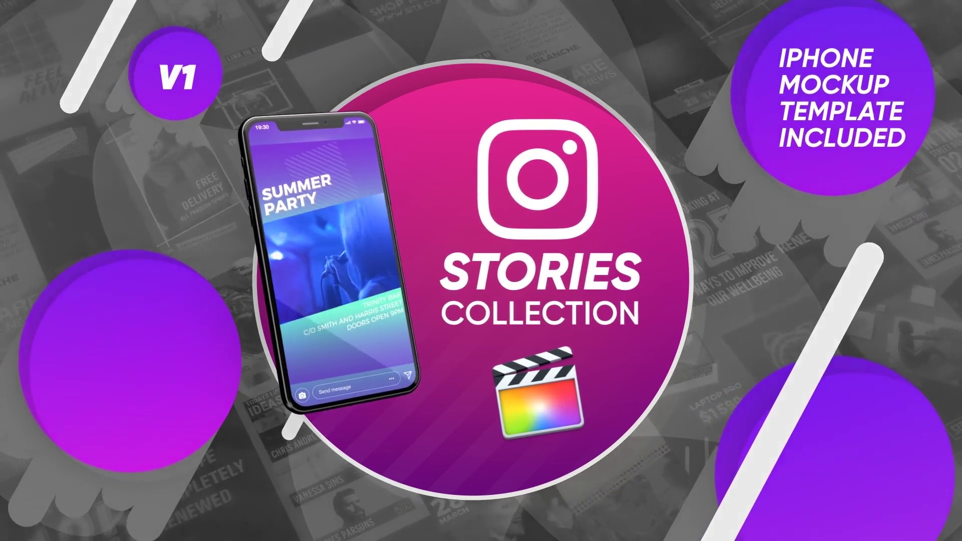 instagram stories final cut pro templates free